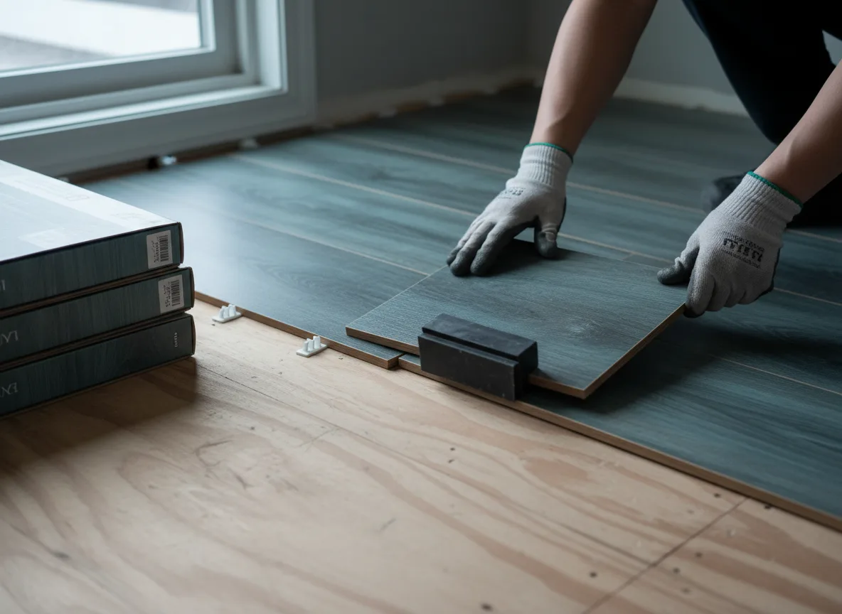 Luxury Vinyl Plank Installation company in Strandquist, MN